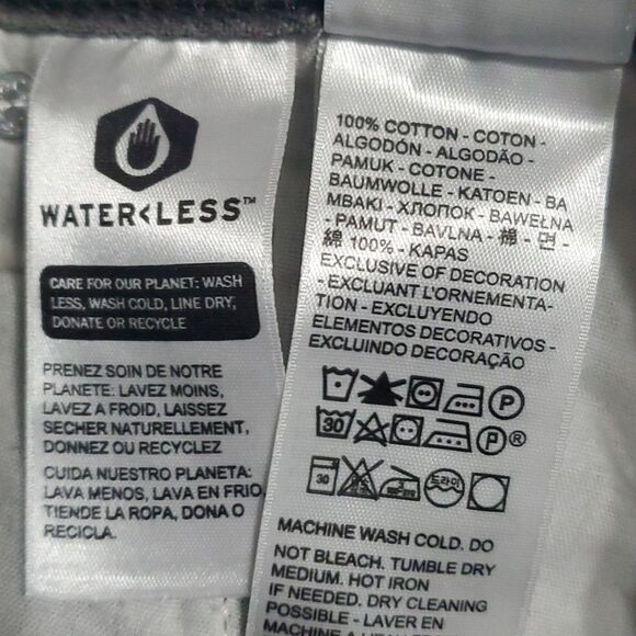 Levi’s low pro straight size 29 grey 100% cotton Nwt New $80 Msrp Retail - Picture 4 of 15